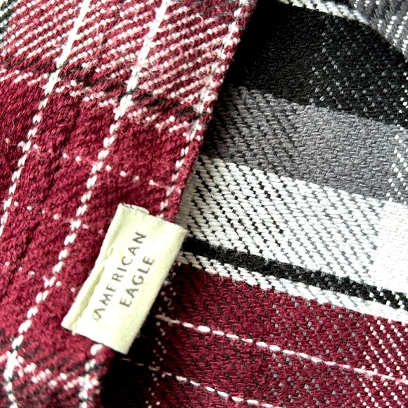 American Eagle Plaid Shirt - Picture 6 of 7